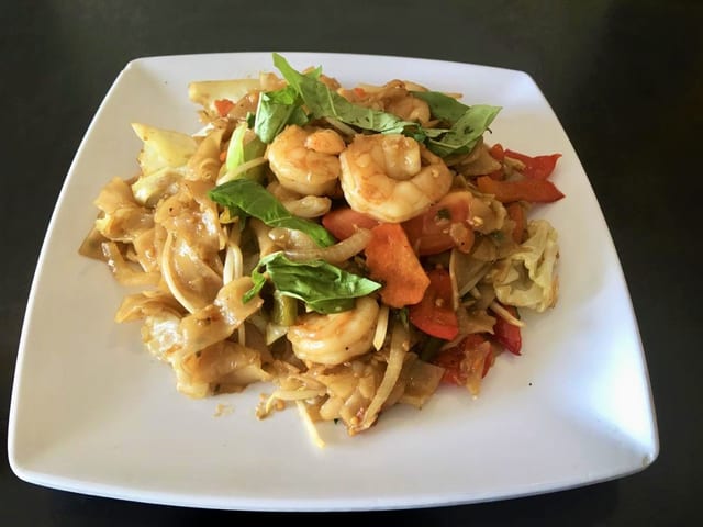 Pad Kee Mow Noodle.