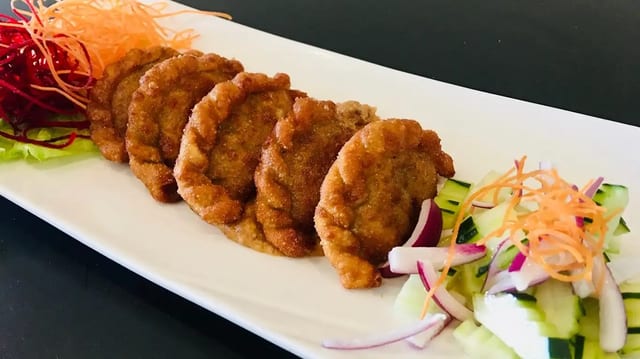 Veggie Thai Samosa.